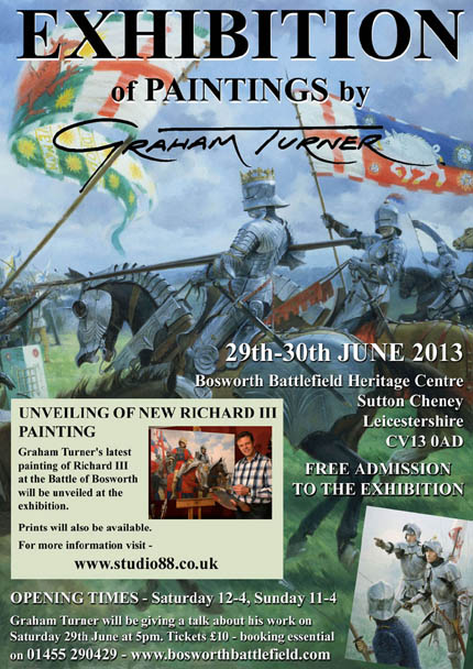 Exhibition of Paintings by Graham Turner (29. - 30. June 2013)